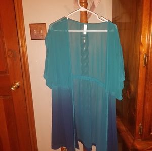 Swim suit with cover up